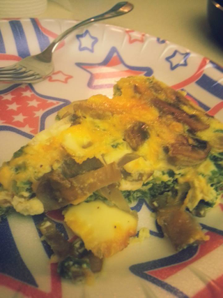 Illustration for article titled I was so productive today! (I MADE A QUICHE)
